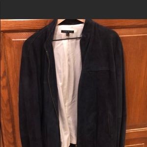 Theory Jacket Goat Suede